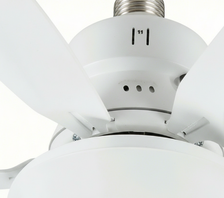 Ventilador de Techo LED con Aspas Retráctiles y Control Remoto