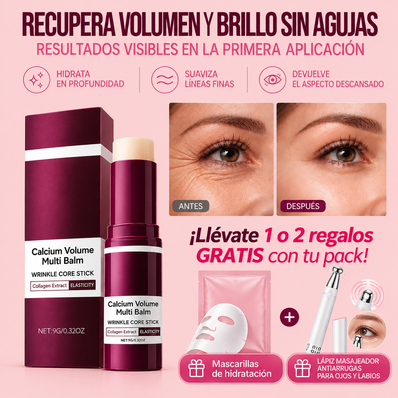 Barra Multibálsamo con Calcio 9G – Hidratación y Cuidado en un Solo Producto